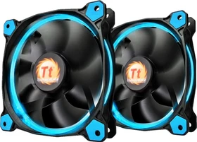 Thermaltake Riing 14 LED blau, 140mm, 2er-Pack