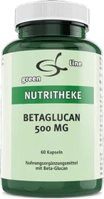 11A Nutritheke the green line Betaglucan 500mg Kapseln, 60 Stück