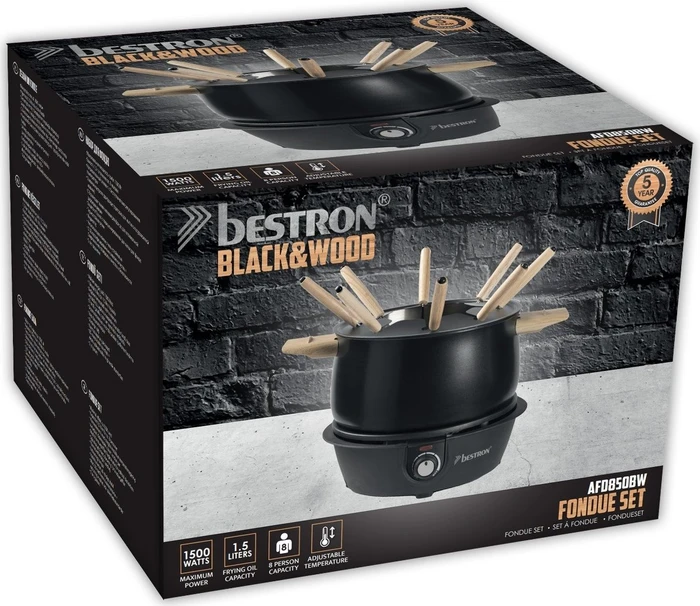 Bestron AFD850BW Fondue-Set