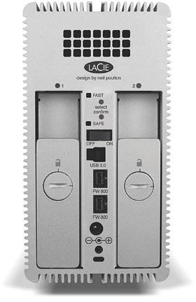 LaCie 2big Quadra USB-B 3.0, 8TB, USB-B 3.0/FireWire