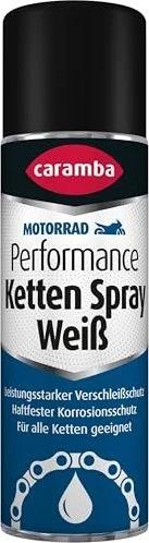 Caramba Motorrad Ketten Spray weiß 300ml