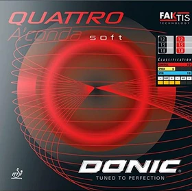 Donic Quattro A'Conda Soft Belag