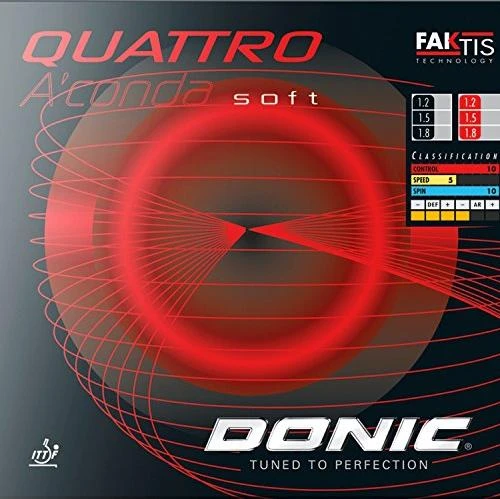 Donic Quattro A'Conda Soft Belag