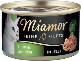 Finnern Miamor Feine Filets Thunfisch und Wachtelei, 100g