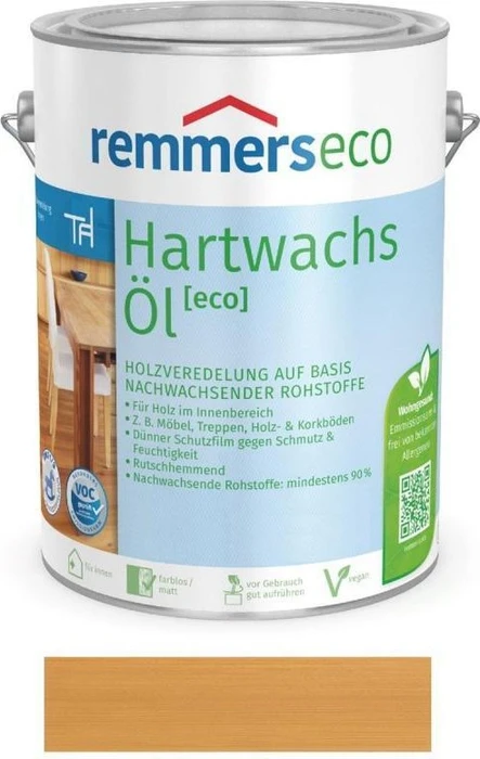 Remmers Hartwachs-Öl eco innen eiche hell, 375ml
