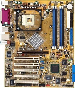 ASUS P4C800 Deluxe, i875P (dual PC-3200 DDR)