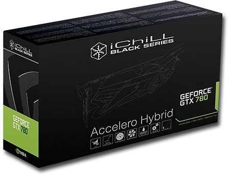 INNO3D GeForce GTX 780 iCHILL Black Accelero Hybrid, 6GB GDDR5, 2x DVI, HDMI, DP