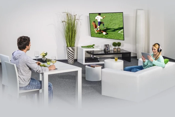 Hama TV-Wandhalterung Fullmotion 1 Stern XL schwarz