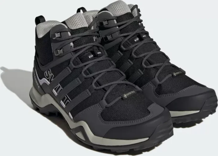 adidas Terrex Swift R2 Mid GTX core black/dgh solid grey/purple tint (Damen)
