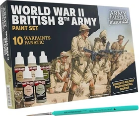Army Painter Warpaints Fanatic Historical WWII British 8th Army Farbset, 10-tlg.