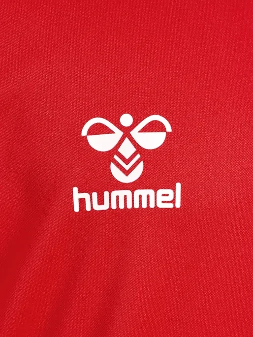 hummel Logo Set kurzarm true red (Junior)