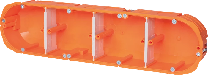 f-tronic HW Gerätedose massiv 4-fach