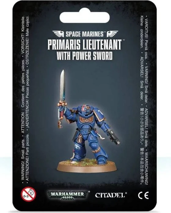 Games Workshop Warhammer 40.000 - Space Marines - Primaris Lieutenant mit Energieschwert