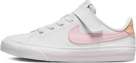 Nike Court Legacy white/sesame/honeydew/pink foam (Junior)