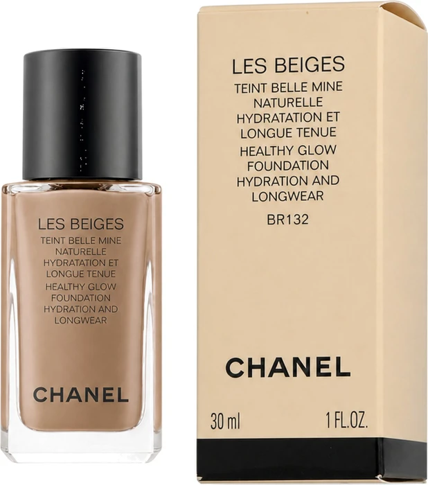Chanel Les Beiges Teint Belle Mine Naturelle Hydratation et Longue Foundation BR132, 30ml (184774)
