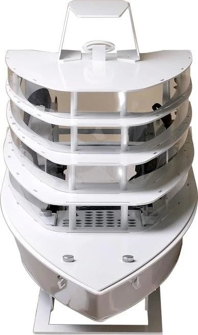 Lian Li PC-Y6 Odyssey Yacht weiß, Mini-ITX