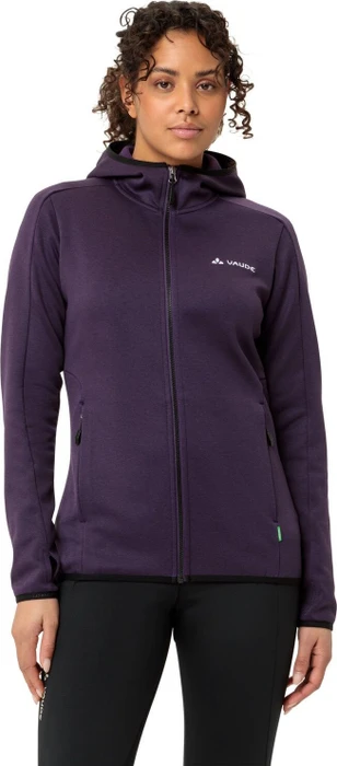 Vaude Valsorda Fleece Hoodie Funktionsjacke eggplant (Damen)