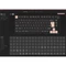 Keychron Q1 Knob, LEDs RGB, hot-swap, schwarz/blaugrau, Gateron G Pro BROWN, USB, DE Vorschaubild