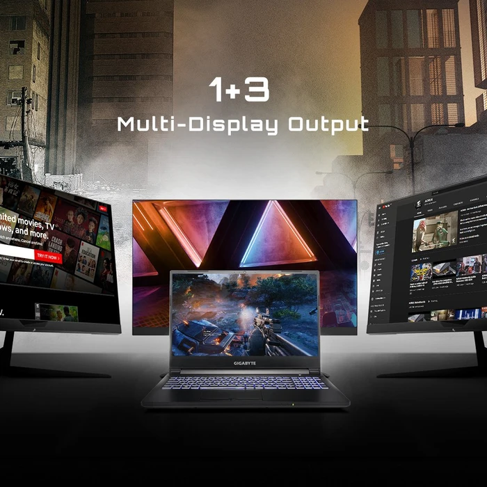 GIGABYTE A5, Ryzen 5 5600H, 16GB RAM, 512GB SSD, GeForce RTX 3060, DE