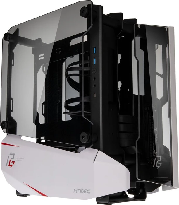Antec Striker Phantom Gaming Edition, weiß, Glasfenster, Mini-ITX