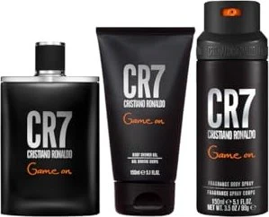 Cristiano Ronaldo CR7 Game On EdT 100ml + Duschgel 150ml + Body Spray 150ml Duftset
