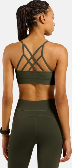 Odlo Seamless Soft Reversible Sport-BH deep depths/grey melange (Damen)