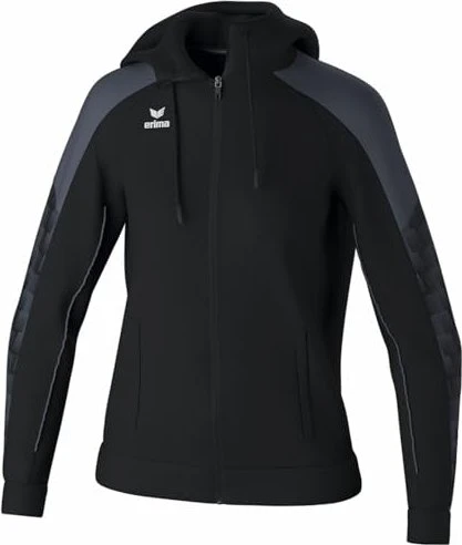 Erima Evo Star mit Kapuze Trainingsjacke black/slate grey (Damen)