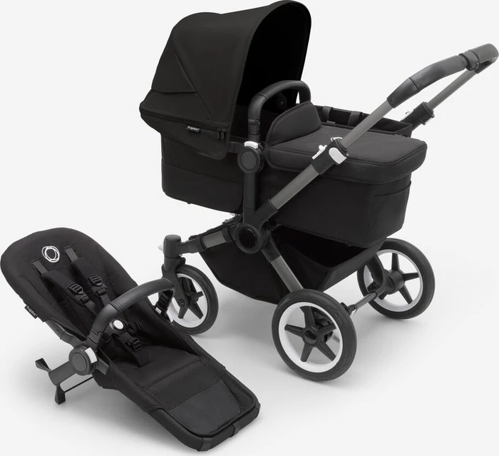 Bugaboo Donkey 5 Mono mitternachtsschwarz/graphit