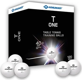 Donic Schildkröt 1-T One Poly 40+ Tischtennisbälle, 120 Stück