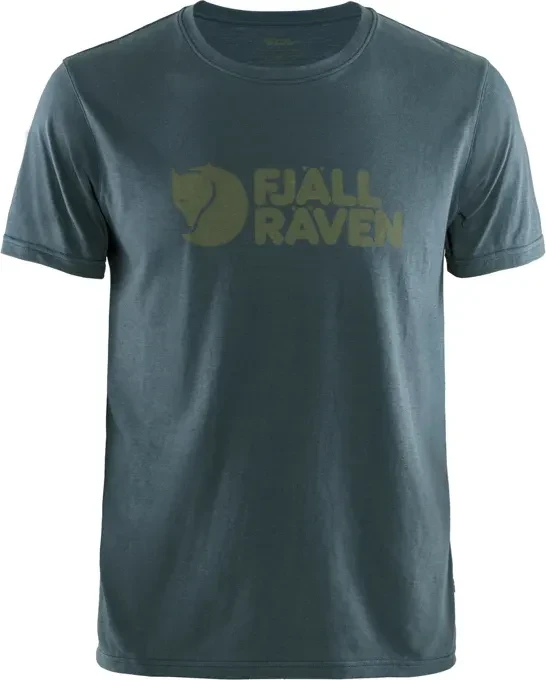 Fjällräven Logo Funktionsshirt kurzarm navy (Herren)
