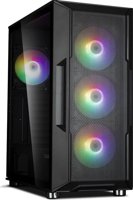 Zalman i3 Neo, schwarz, Glasfenster