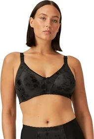 Naturana Minimizer Soft Floral Pattern BH schwarz (Damen)