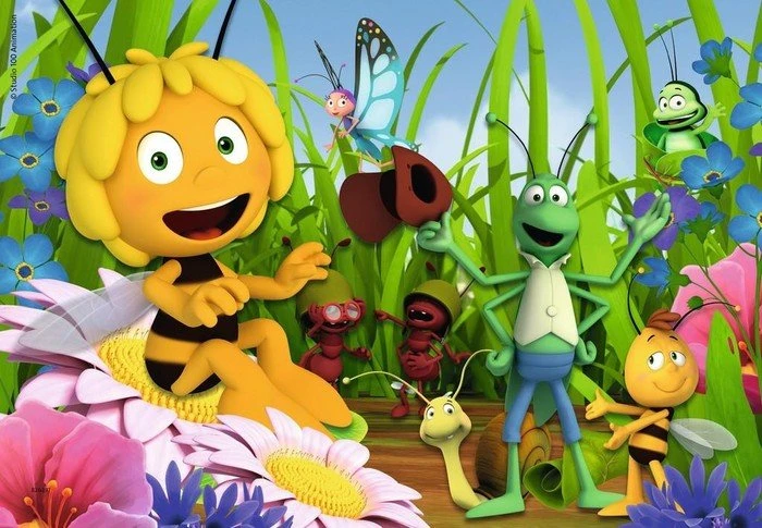 Ravensburger Puzzle Biene Maja auf der Blumenwiese