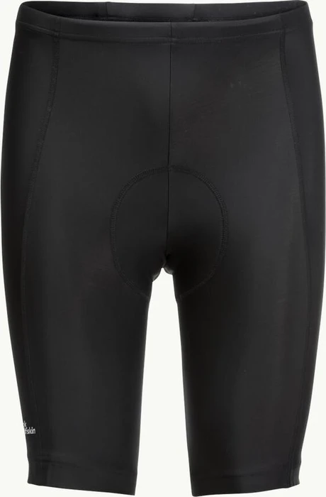 Jack Wolfskin Morobbia Padded Shorts Fahrradhose kurz schwarz (Herren)
