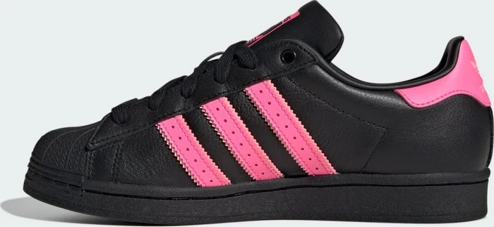 adidas Superstar core black/cloud white/spark (Damen)