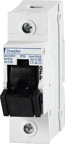 Doepke Sicherungslasttrennschalter Tytan II D0-63-1/E