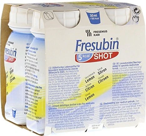 Fresenius Kabi Fresubin 5 kcal Shot Lemon 480ml (4x 120ml)