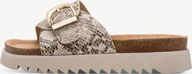 Tamaris Pantolette beige snake (Damen)