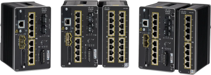 Cisco IE 3200 Network Essentials Industrial Railmount Gigabit Managed Switch, 8x RJ-45, 2x SFP, 240W PoE