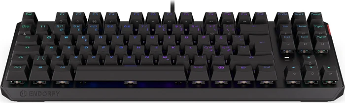 Endorfy Thock TKL, PBT, LEDs RGB, Kailh RED, USB, ND