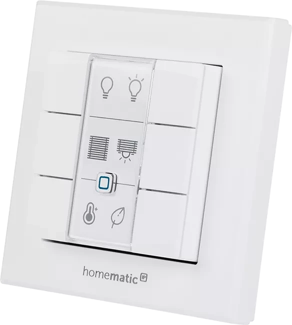 eQ-3 Homematic IP Wandtaster 6-fach weiß