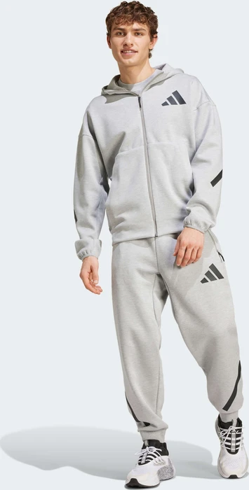 adidas Z.N.E. Zip Hoodie medium grey heather (Herren)