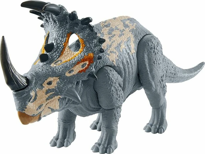 Mattel Jurassic World - Brüll-Attacke Sinoceratops