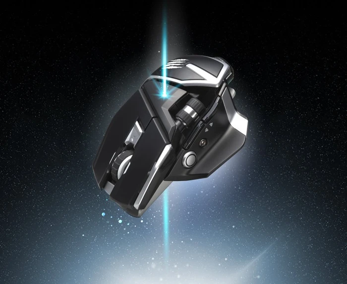 MadCatz R.A.T. DWS, schwarz/silber, USB/Bluetooth