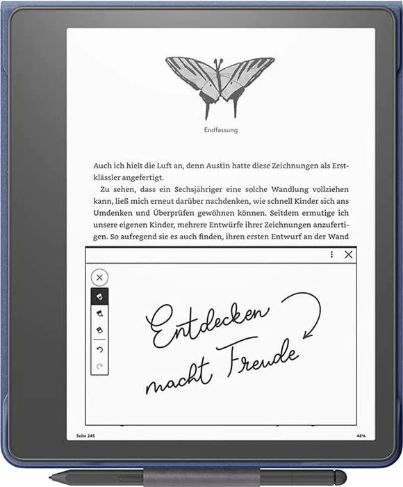 Amazon Schutzhülle für Kindle Scribe, blau/grau