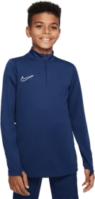 Nike Dri-FIT Football 1/4-Zip Funktionsshirt langarm midnight navy/white (Junior)