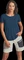 Ortovox 120 Cool Tec Clean Funktionsshirt kurzarm blue nunatak (Damen) Vorschaubild
