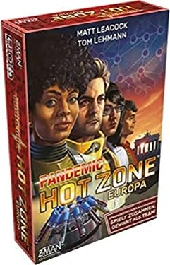 Z-Man Games Pandemic Hotzone Europa