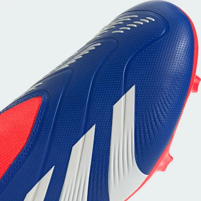 adidas Predator League Laceless FG lucid blue/cloud white/solar red