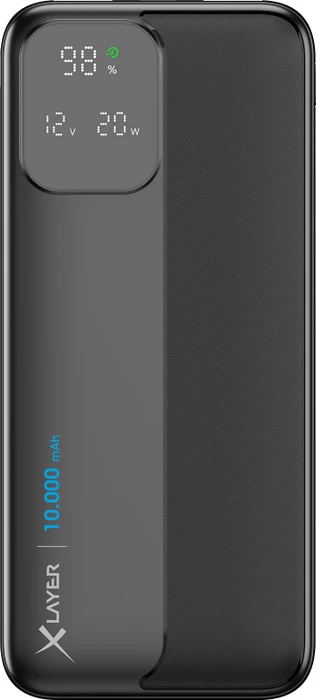 XLayer Powerbank Rapid 10000 mAh schwarz